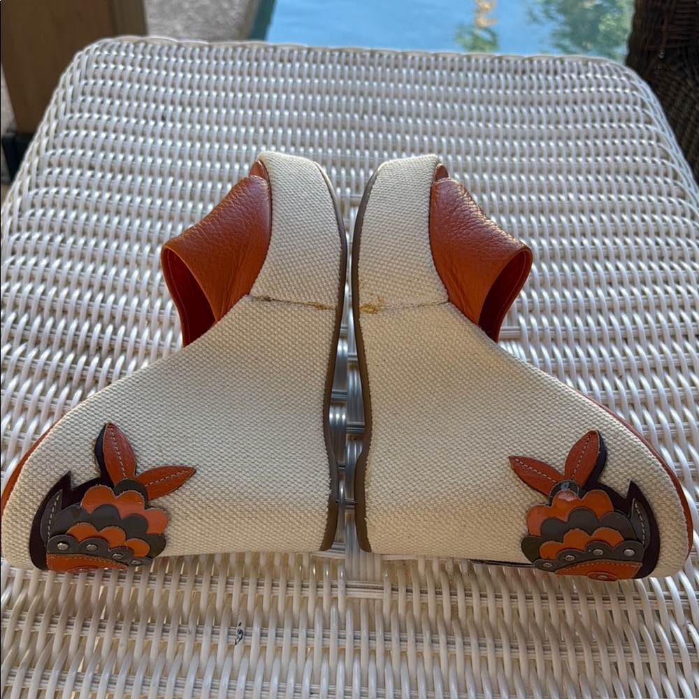 Prada Brown Leather Mules - Picture 7 of 8